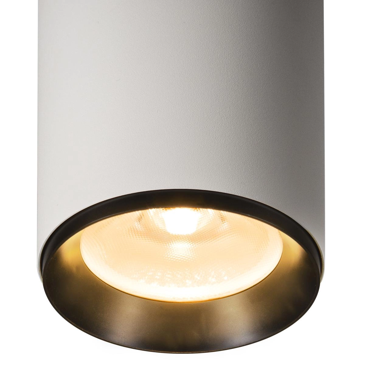 Surface-mounted spot Numinos XL cylinder white/black 2700K - 24deg SLV 4024163261043