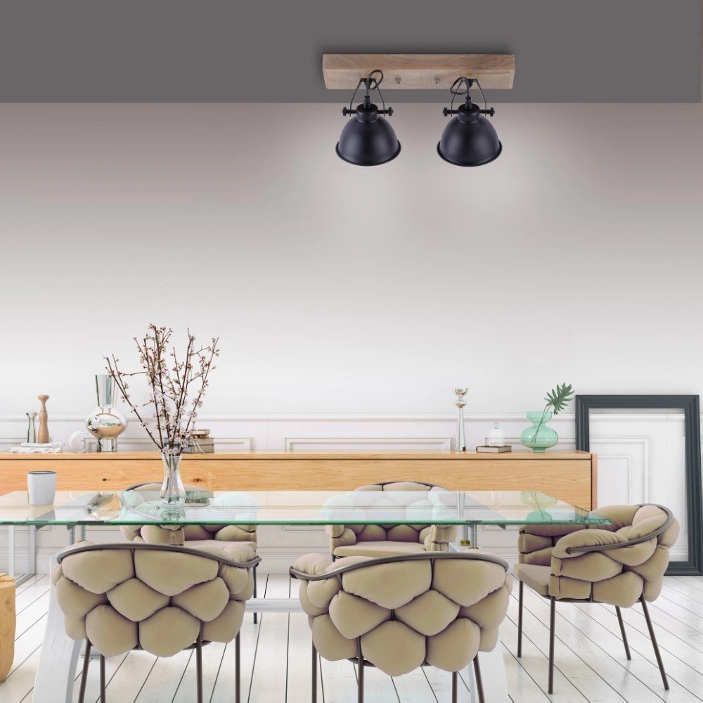 Double surface-mounted spot Samia Just Light 4043689957360