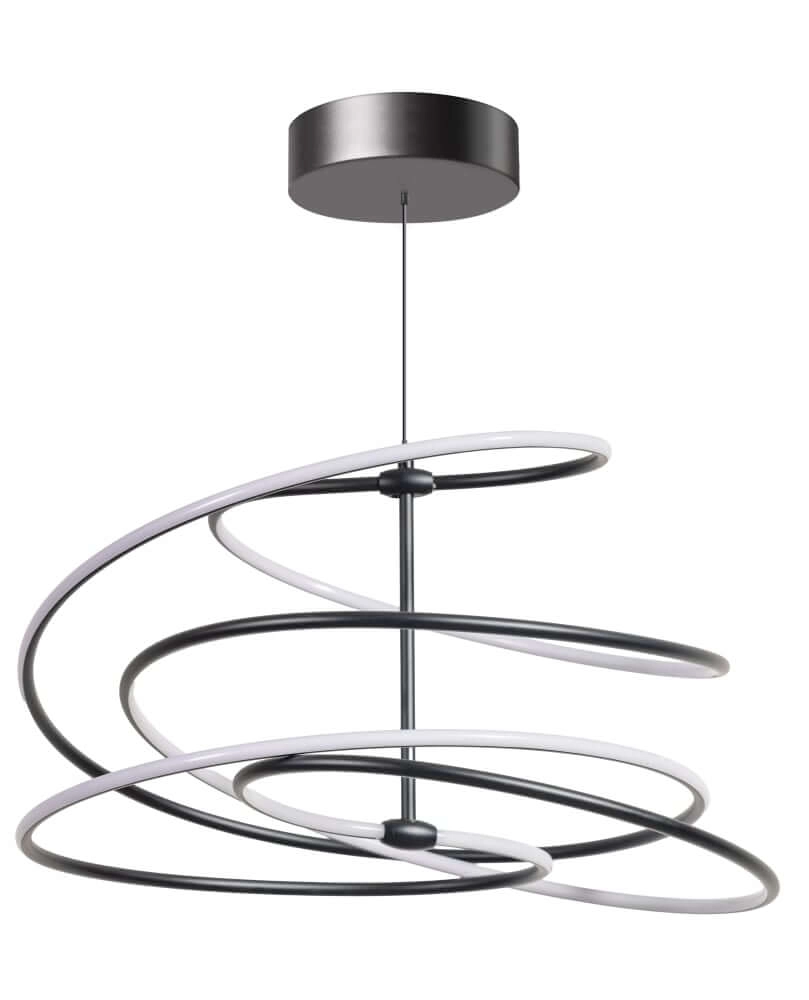 Design pendant lamp Slinger black