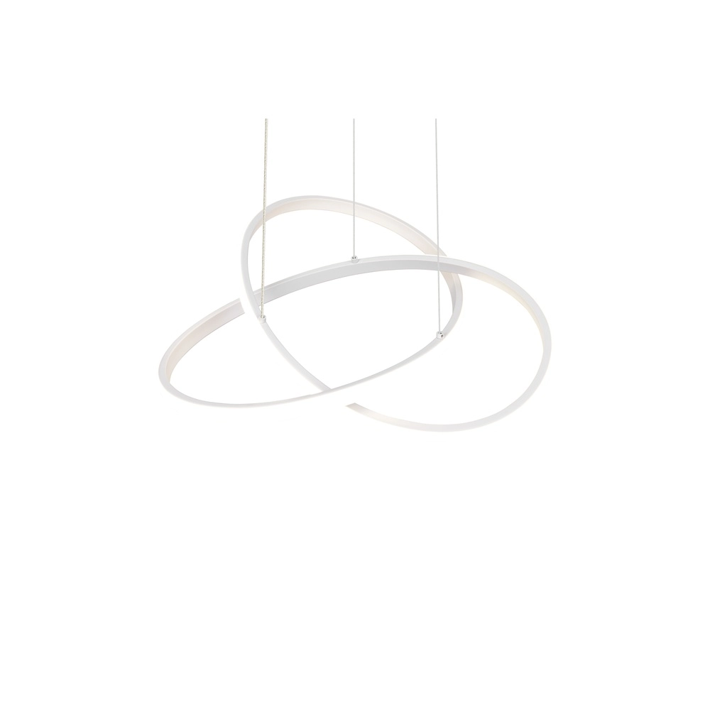 Design pendant lamp Mansa white Trio 4017807682151