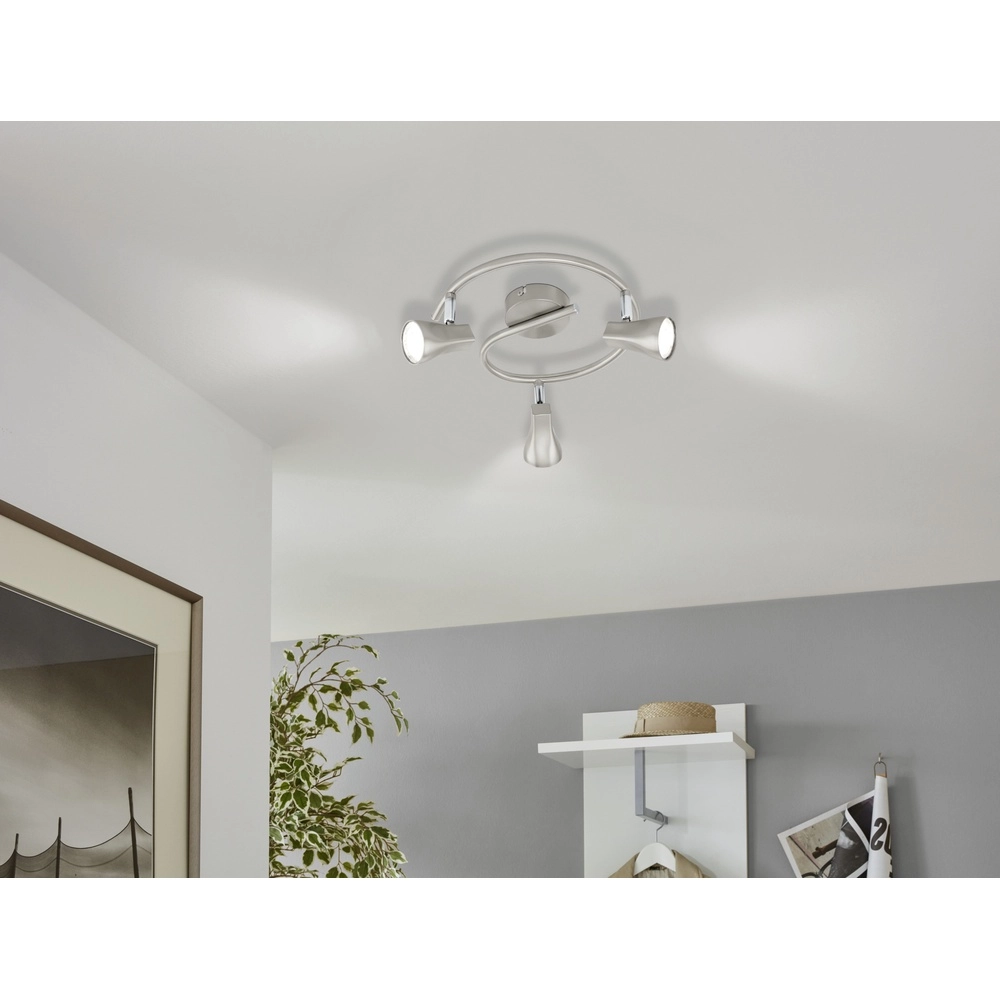 Surface-mounted spot Tiberio 1 3-light Eglo 9002759978259