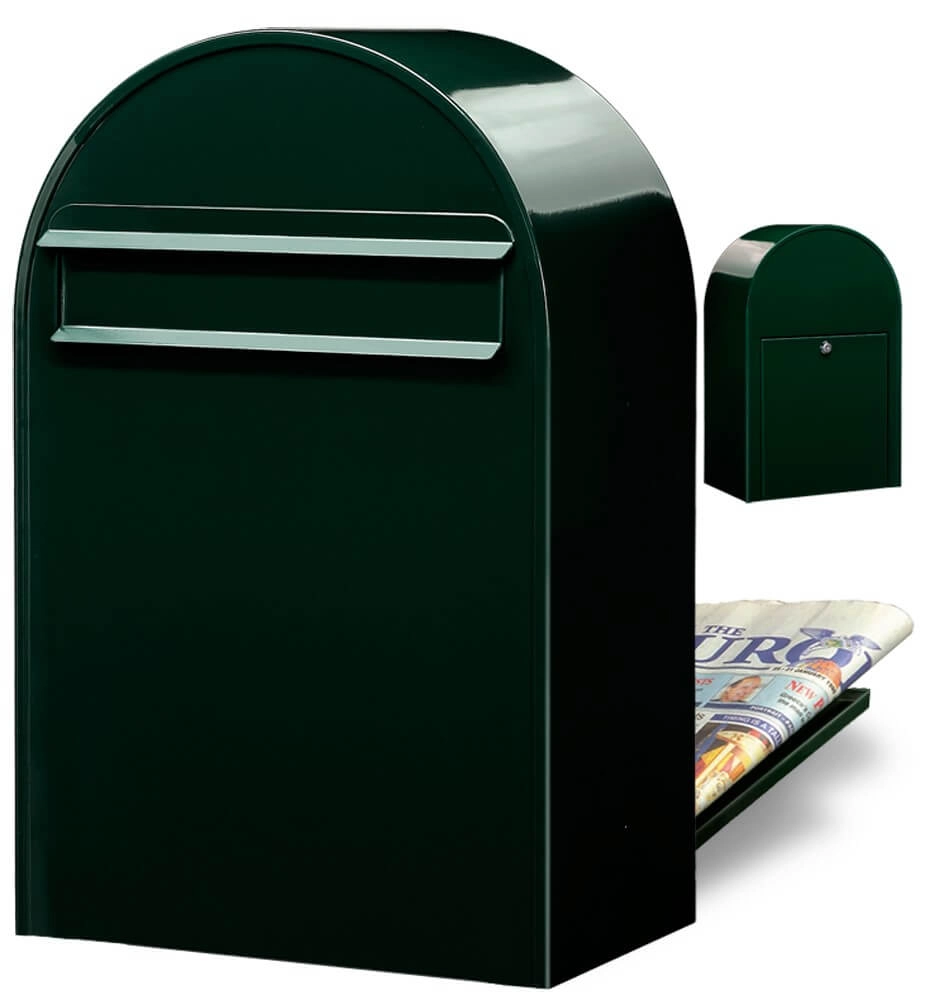 Mailbox Classic B 6064 Black and green