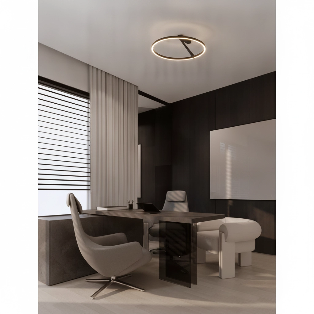 Design ceiling lamp Tilia black