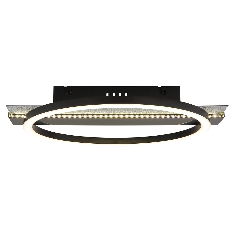 Black ceiling lamp Norberto Design Globo 9007371578825