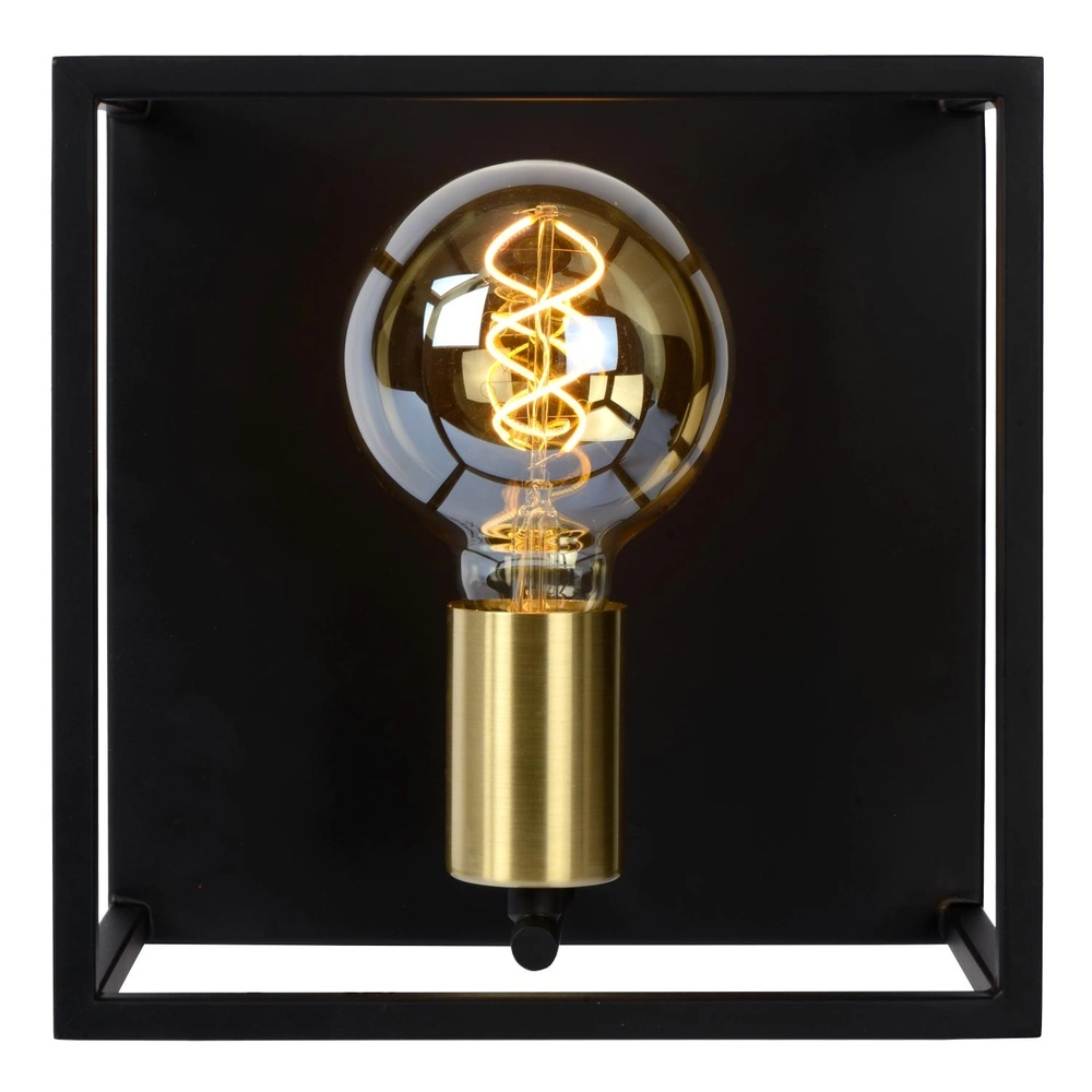 Wall lamp Ruben Black Lucide 5411212000170