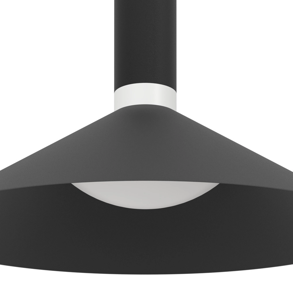 Pendant lamp Conomavilla-Z Smart Black 3-light Eglo 9008606360604