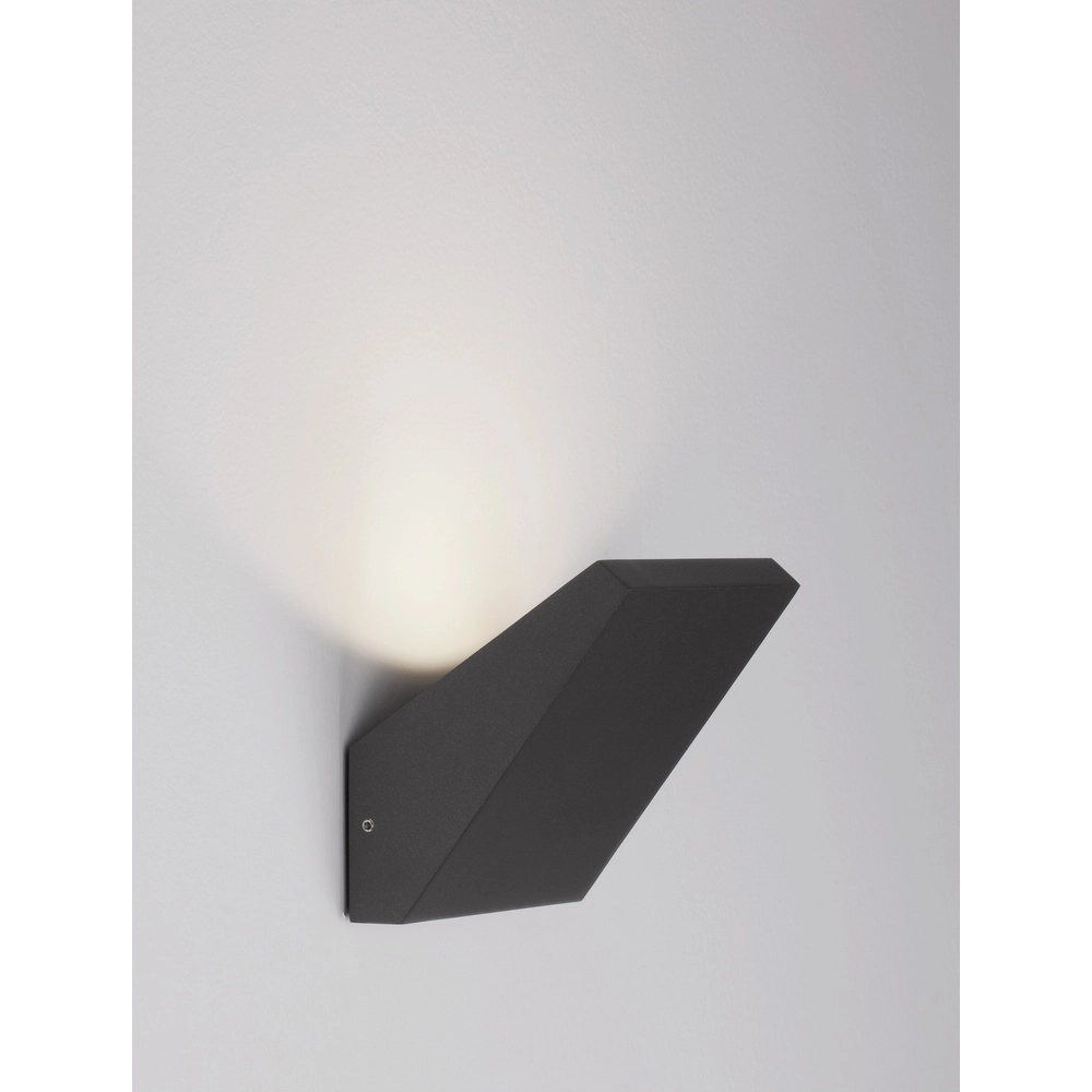 Unique wall lamp Parris anthracite