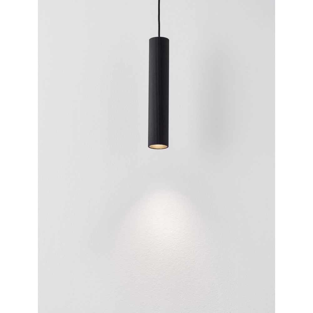 Pendant lamp Comet black