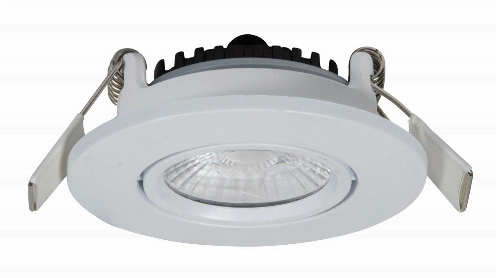 White recessed spotlight Spotto