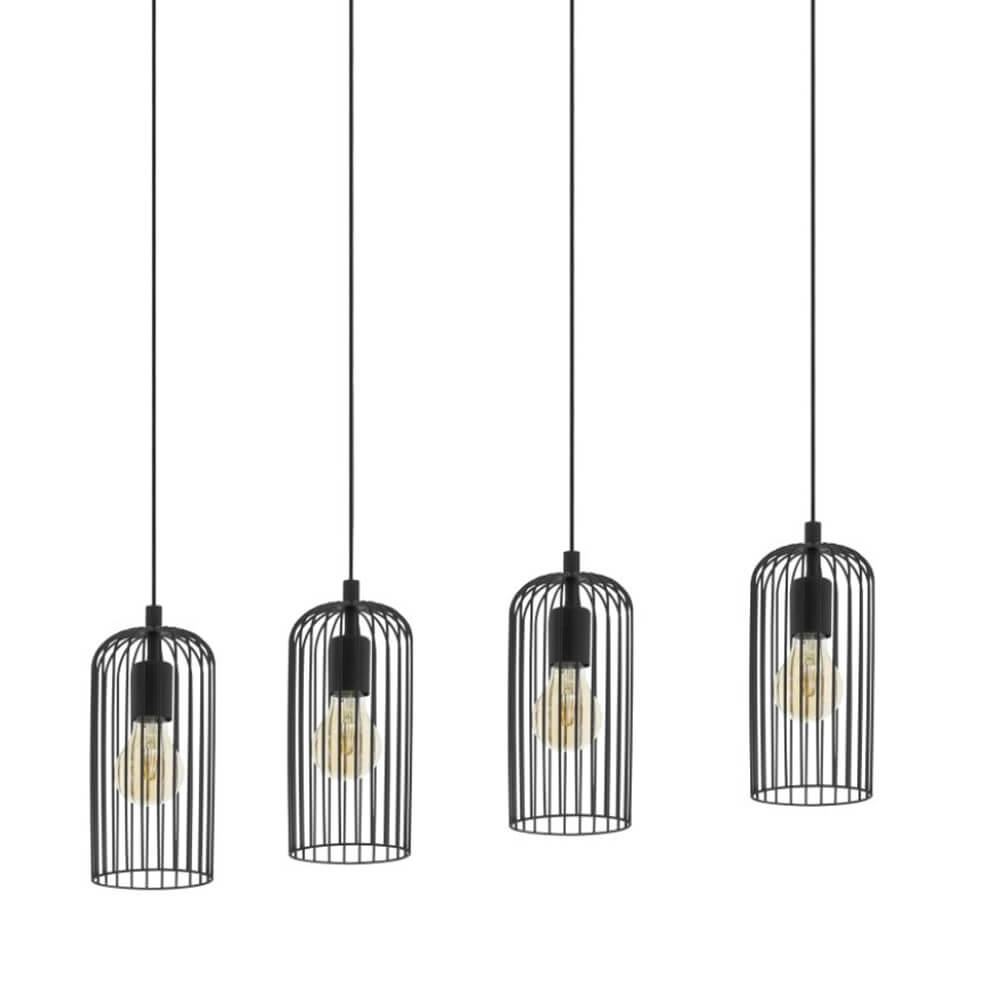 Hanging lamp dining table Roccamena 1 4-light wire lamp Eglo 9002759436896