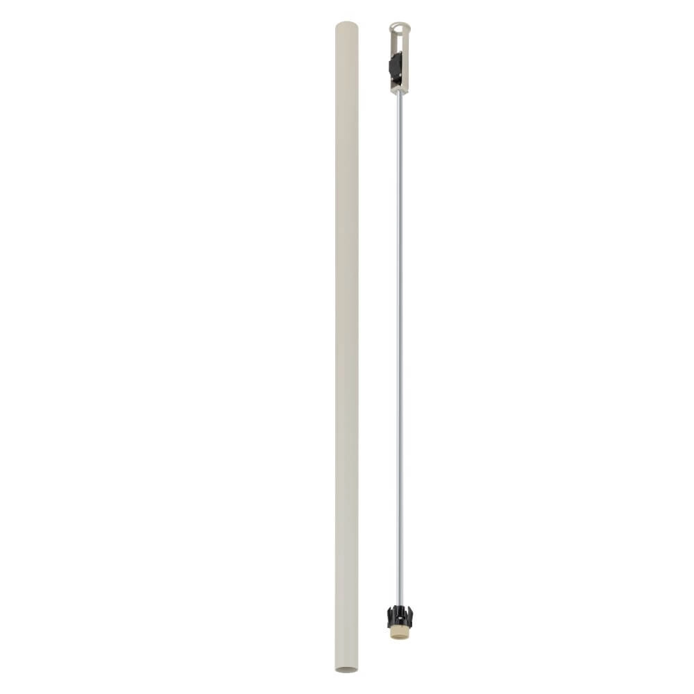 Long surface-mounted spotlight Fourty XL 110cm - light grey Lyora 5903139108980