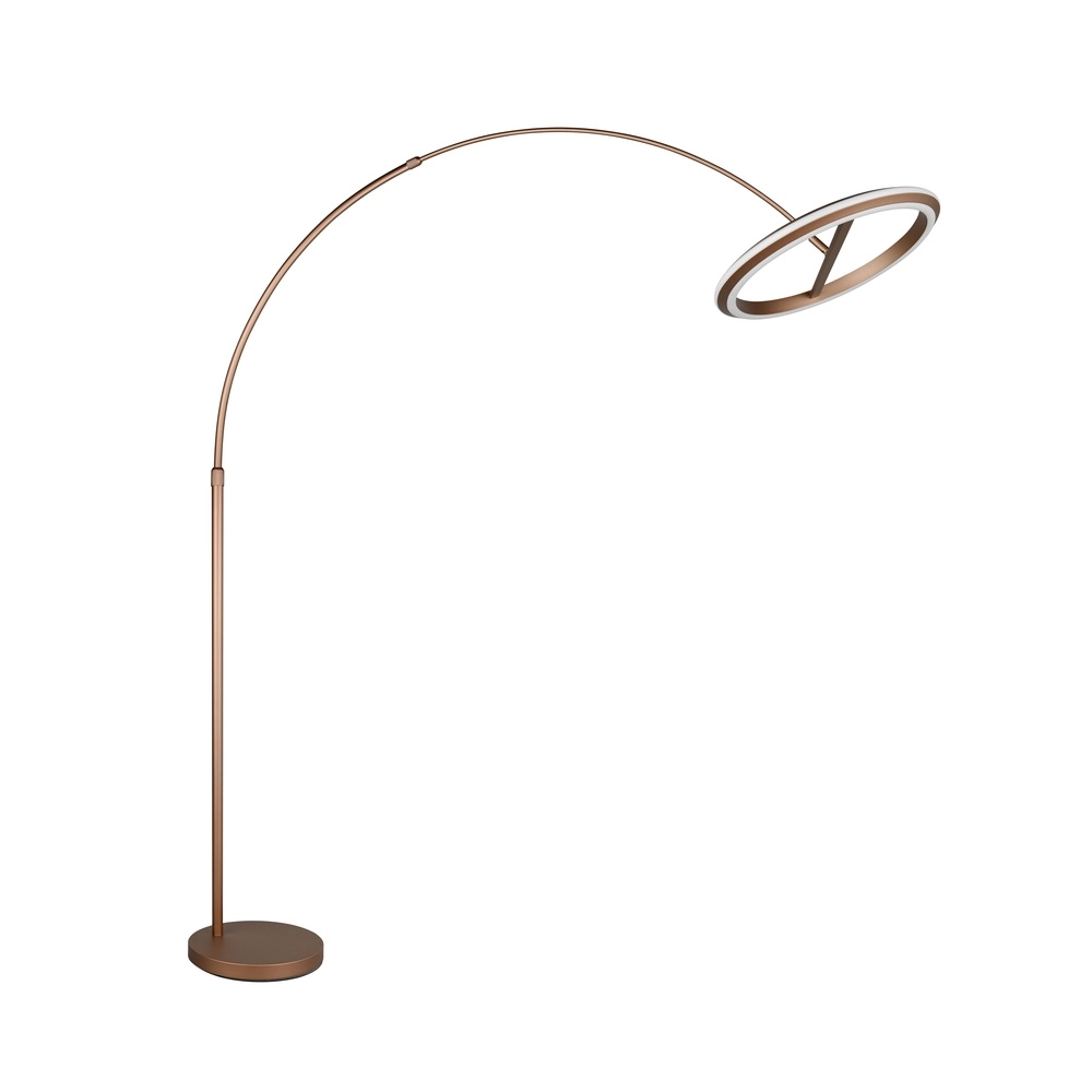 Floor lamp Amador mocha brown Trio 4017807688177