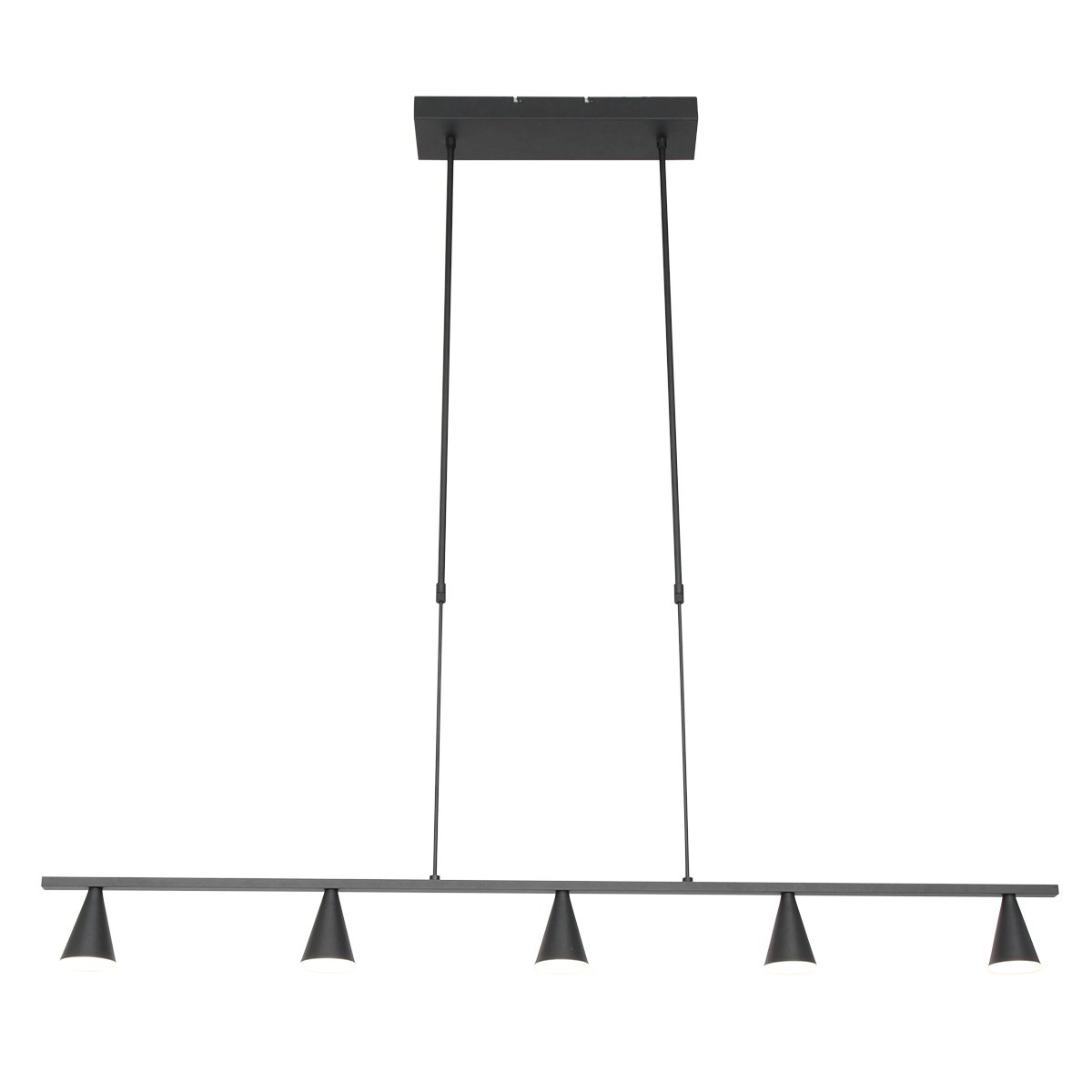 Design pendant lamp Vortex 120cm - Black