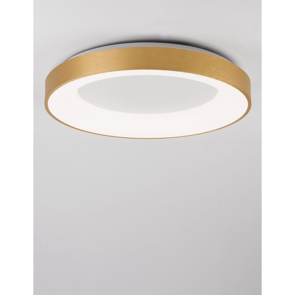 Ceiling lamp Rando Thin gold Ø 60cm Lyora 5212017420114