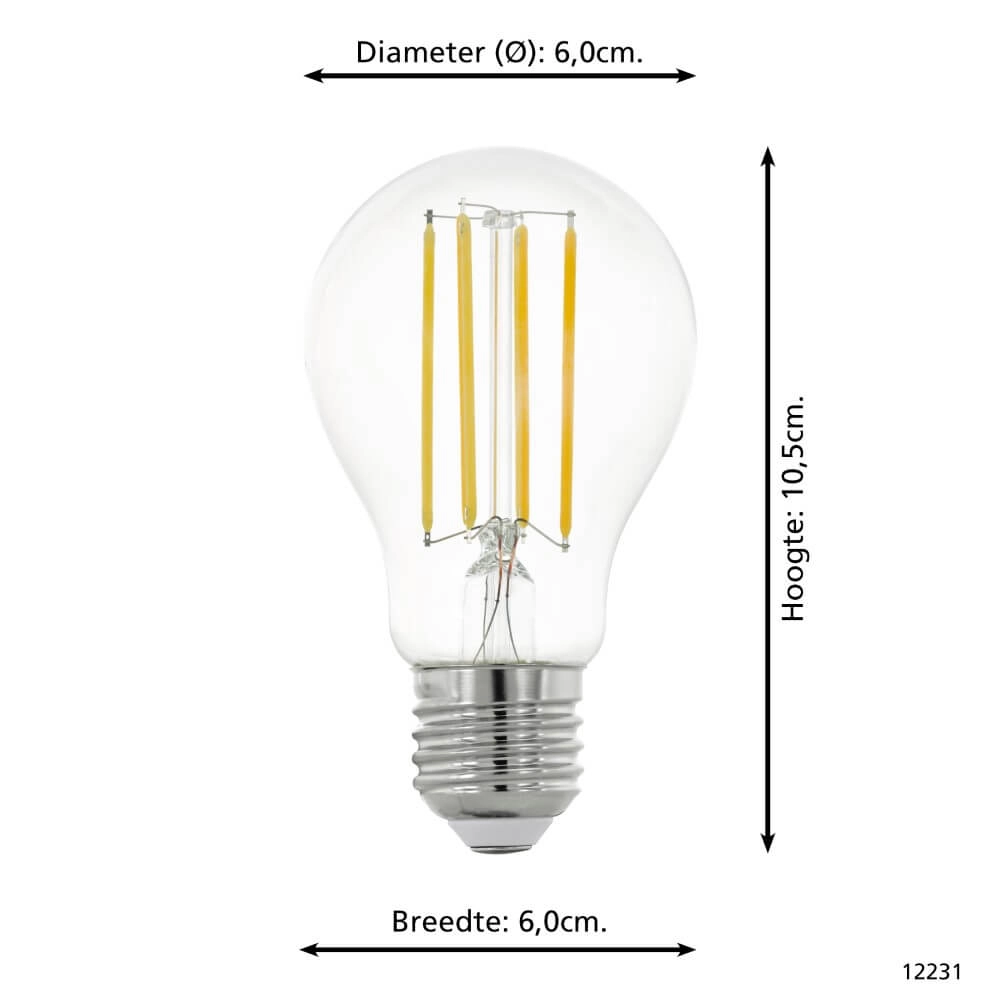 LED lamp bulb Zigbee - E27 - 6 watt - 4000K - A60 Eglo 9002759122317