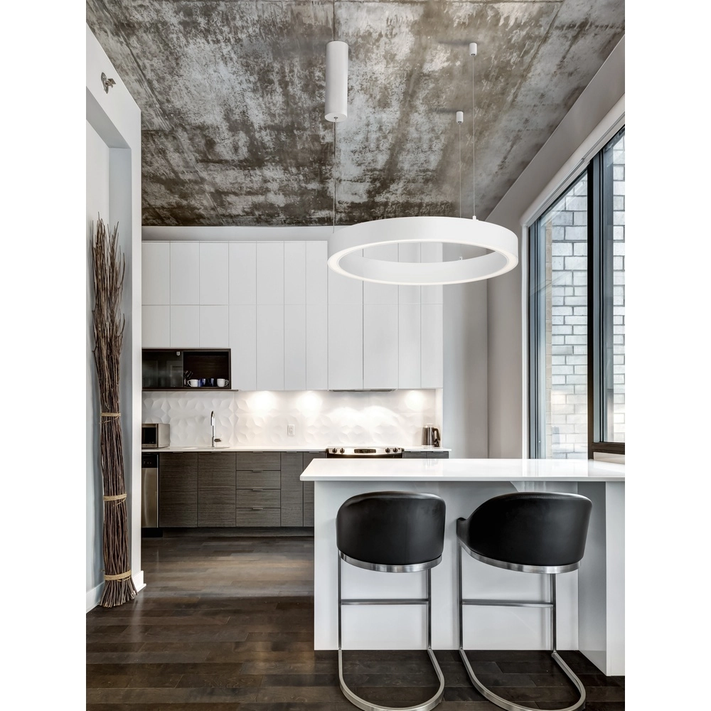 Design pendant lamp Sting white Ø 60cm Lyora 5212017437372