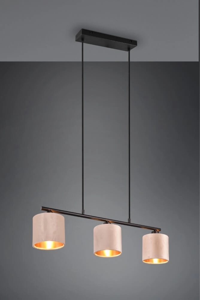 Hanging lamp Julieta 3-light Trio 4017807574135
