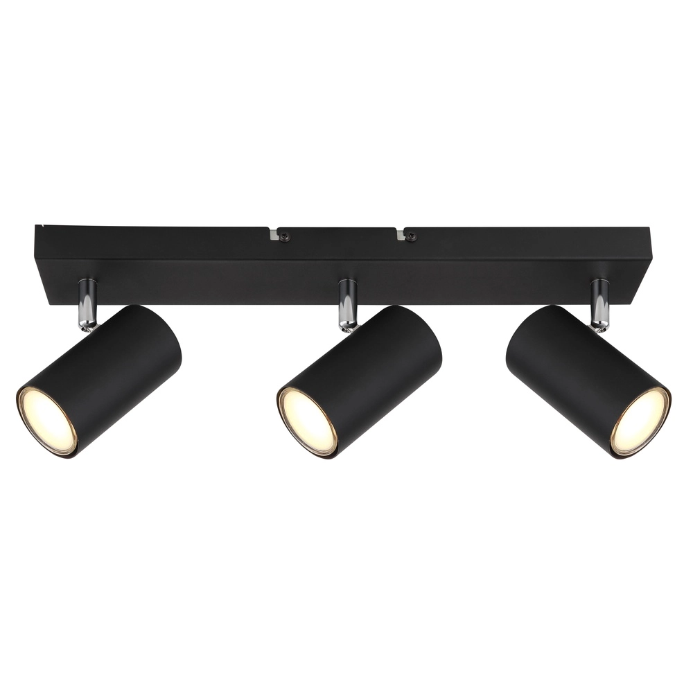 Ceiling lamp 3-lights Robby Black Globo 9007371439522