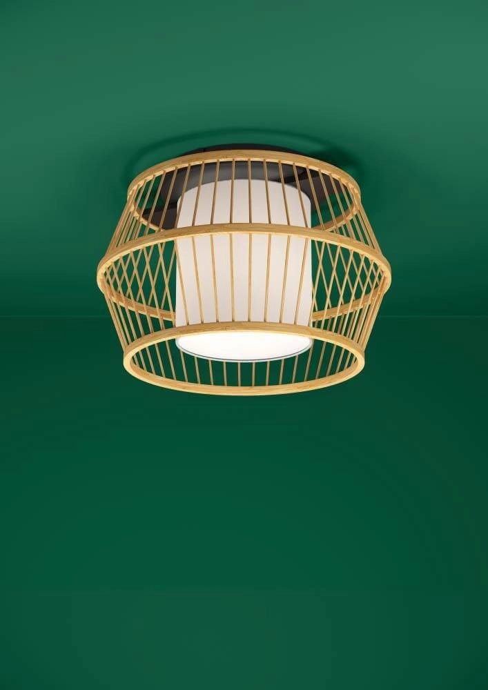 Ceiling light Monterroso Ø 35cm - rattan Stars of Light 9008606243372