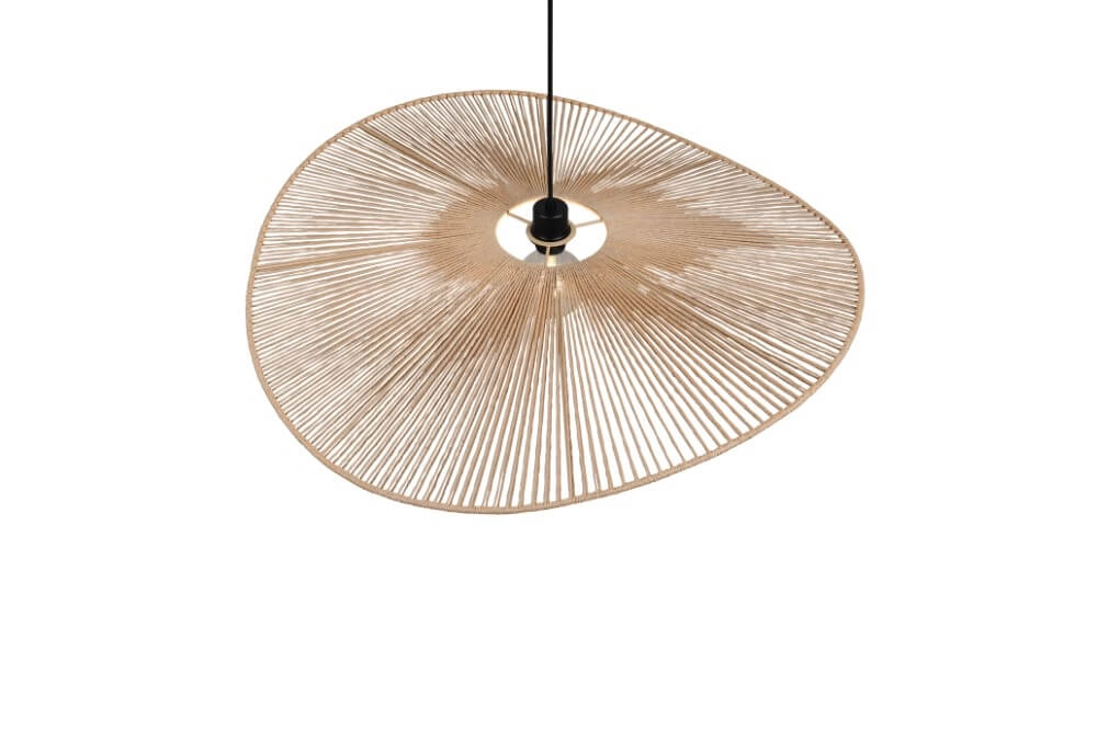 Large japandi pendant lamp Laurine Ø 78cm Trio 4017807637632
