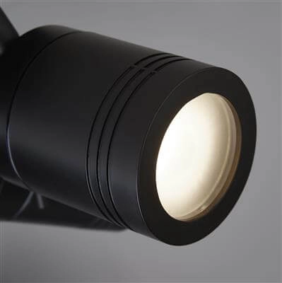 Bathroom ceiling spotlight Samson 3-light black Searchlight 5053423189321
