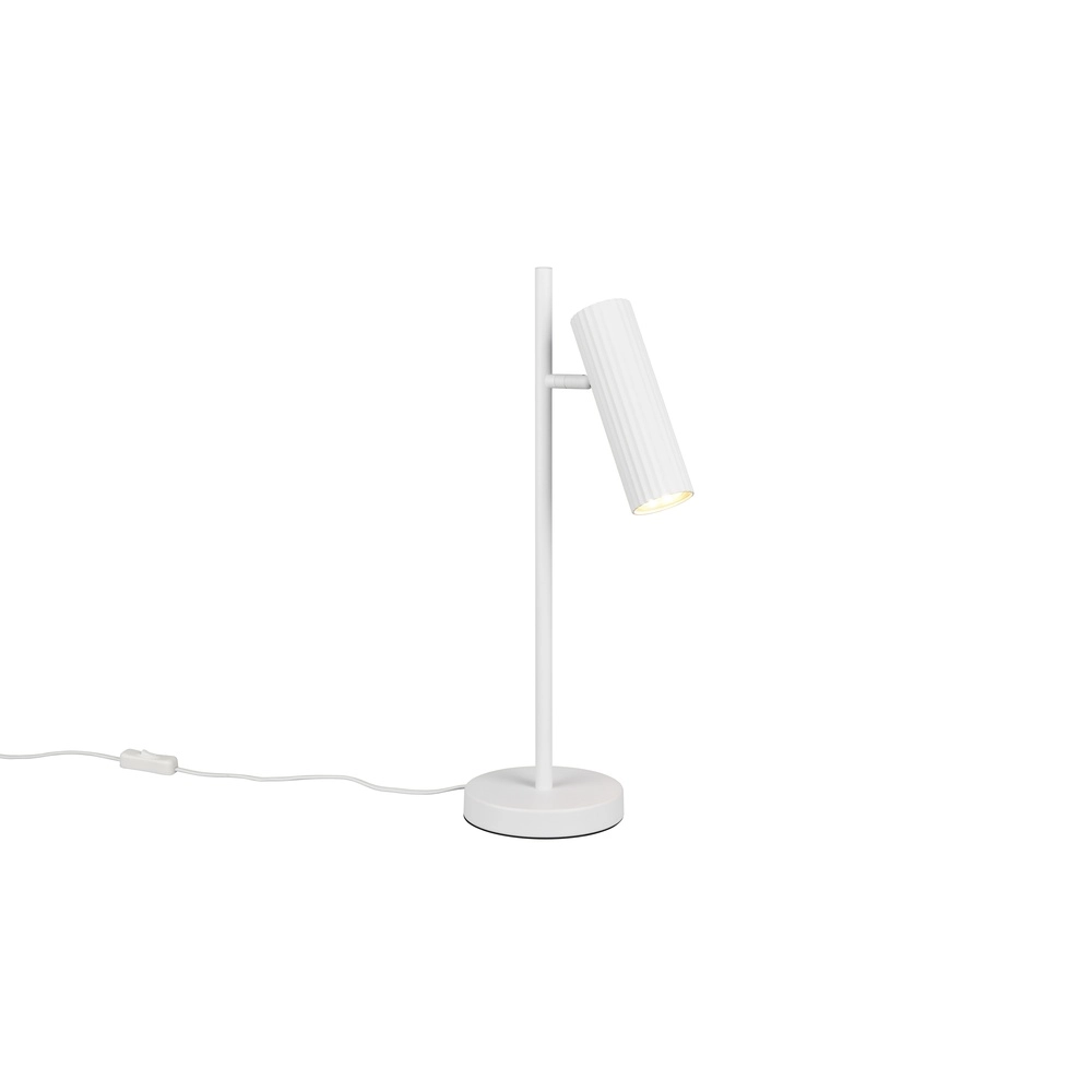 Sleek table lamp Soka white