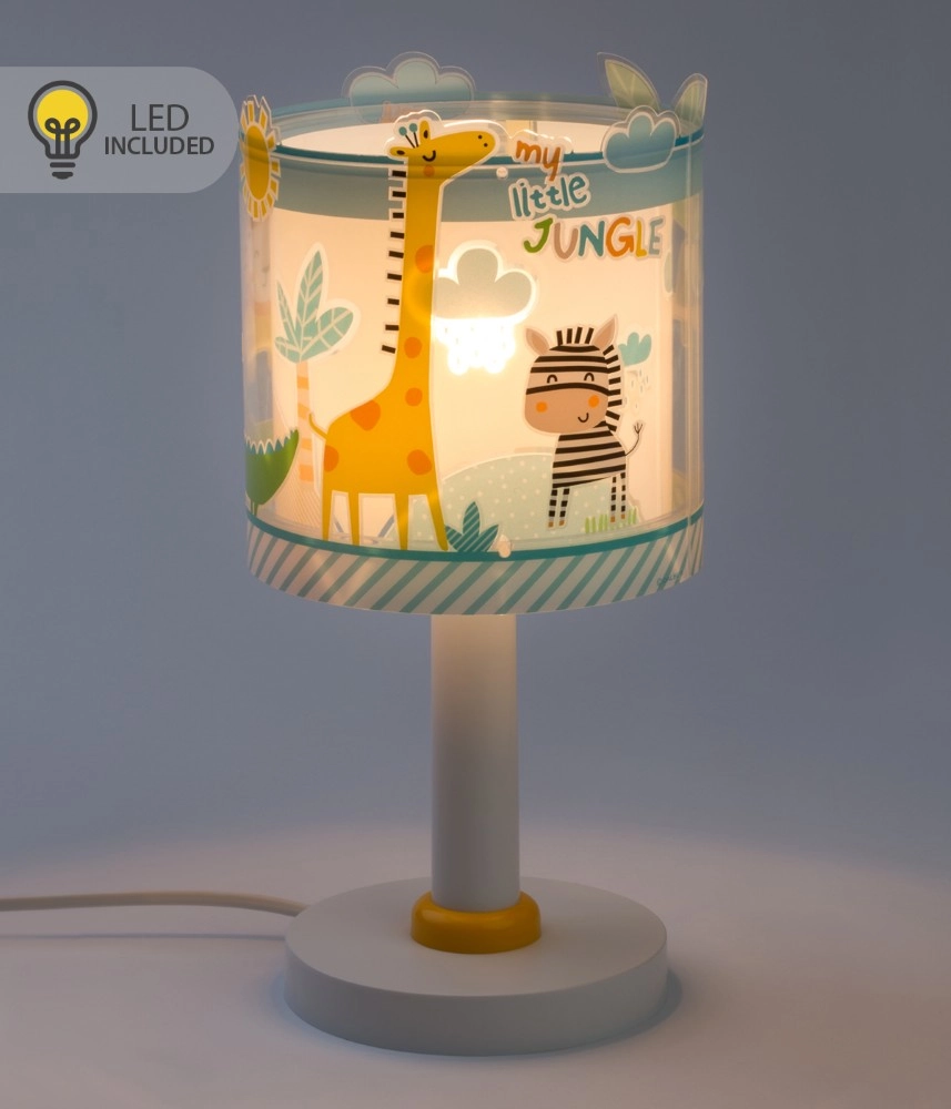 Table lamp Little Jungle blue glow in the dark Dalber 8420406001807