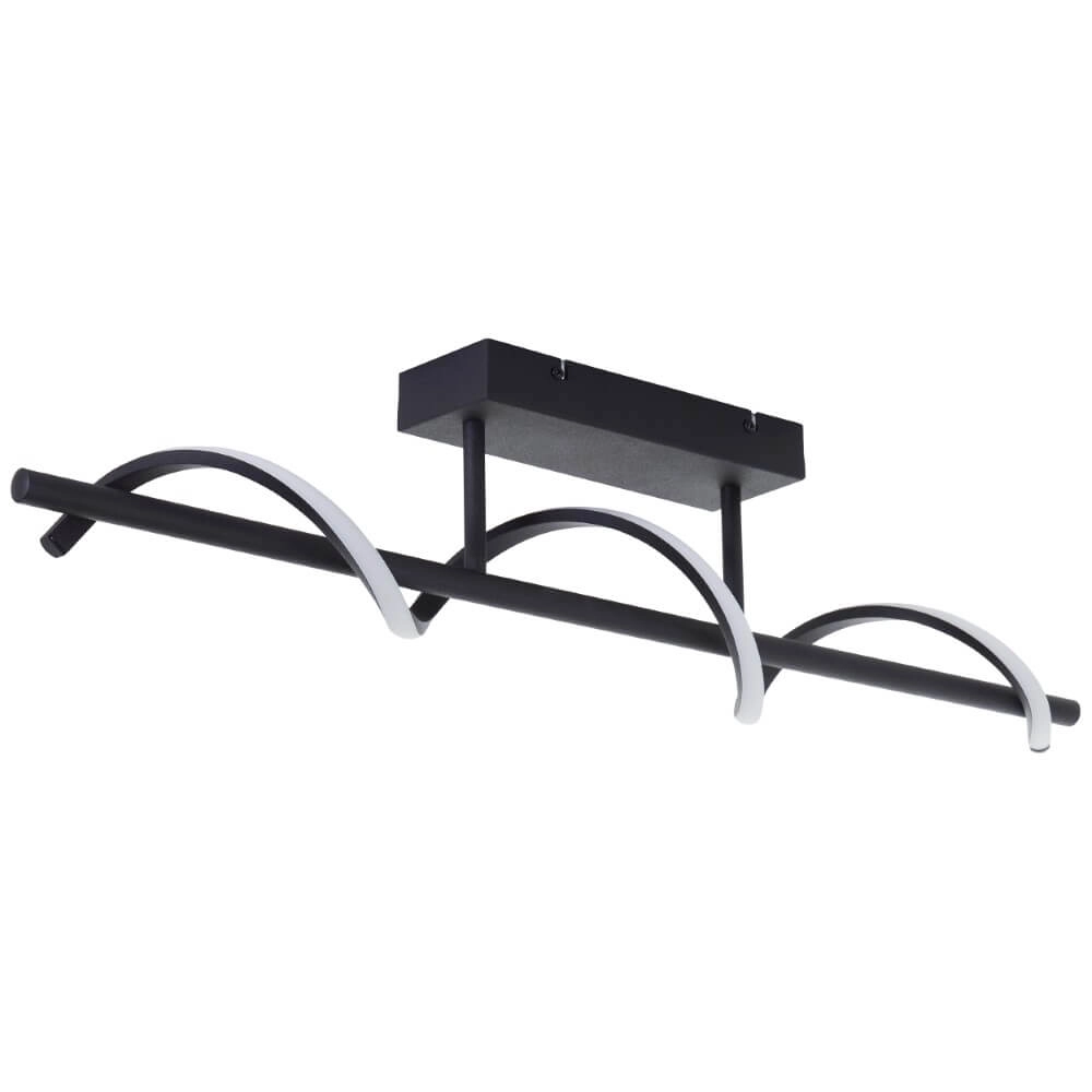 Design ceiling lamp Eunice black Brilliant 4004353425493