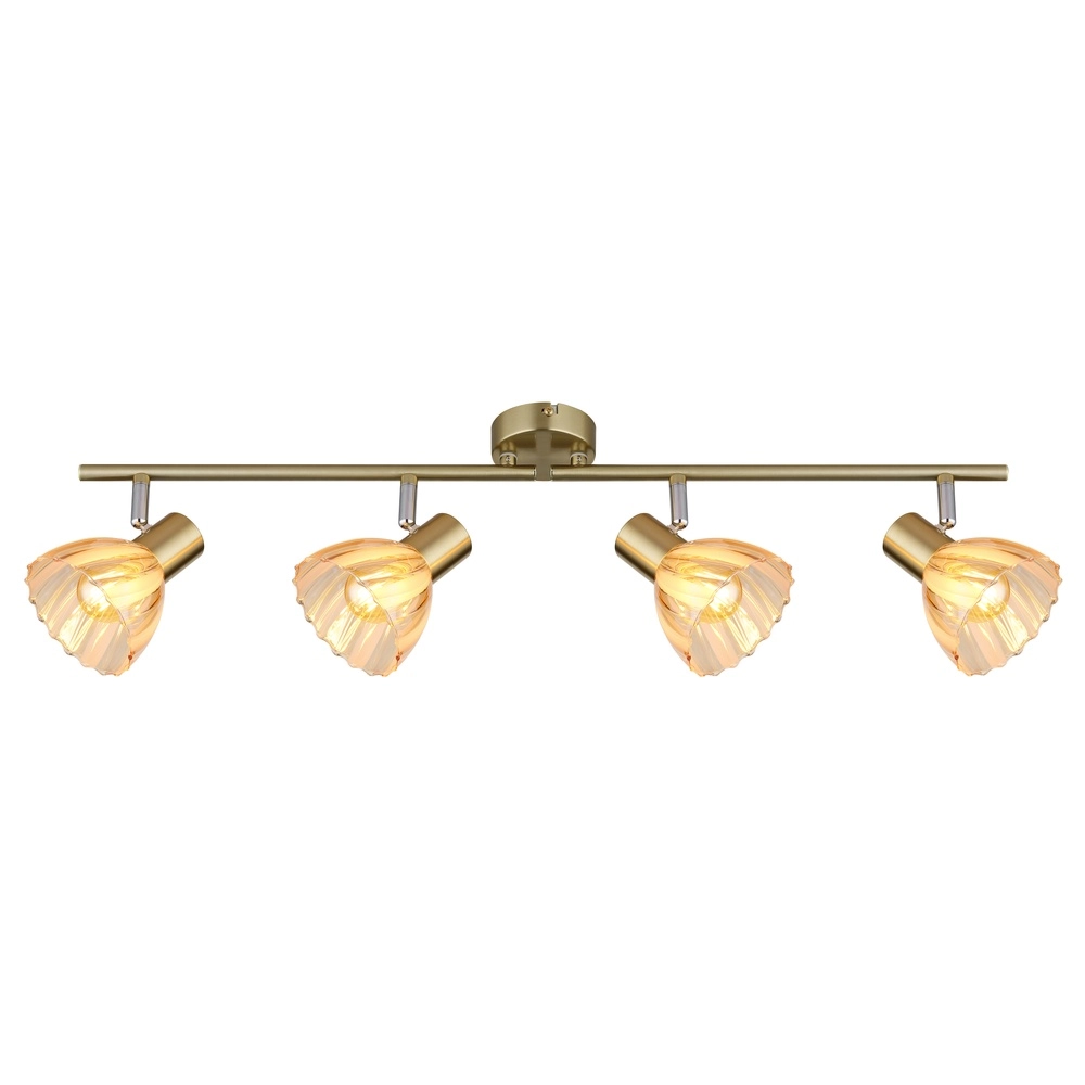 Ceiling lamp 4-lights Zachery Gold Globo 9007371531509
