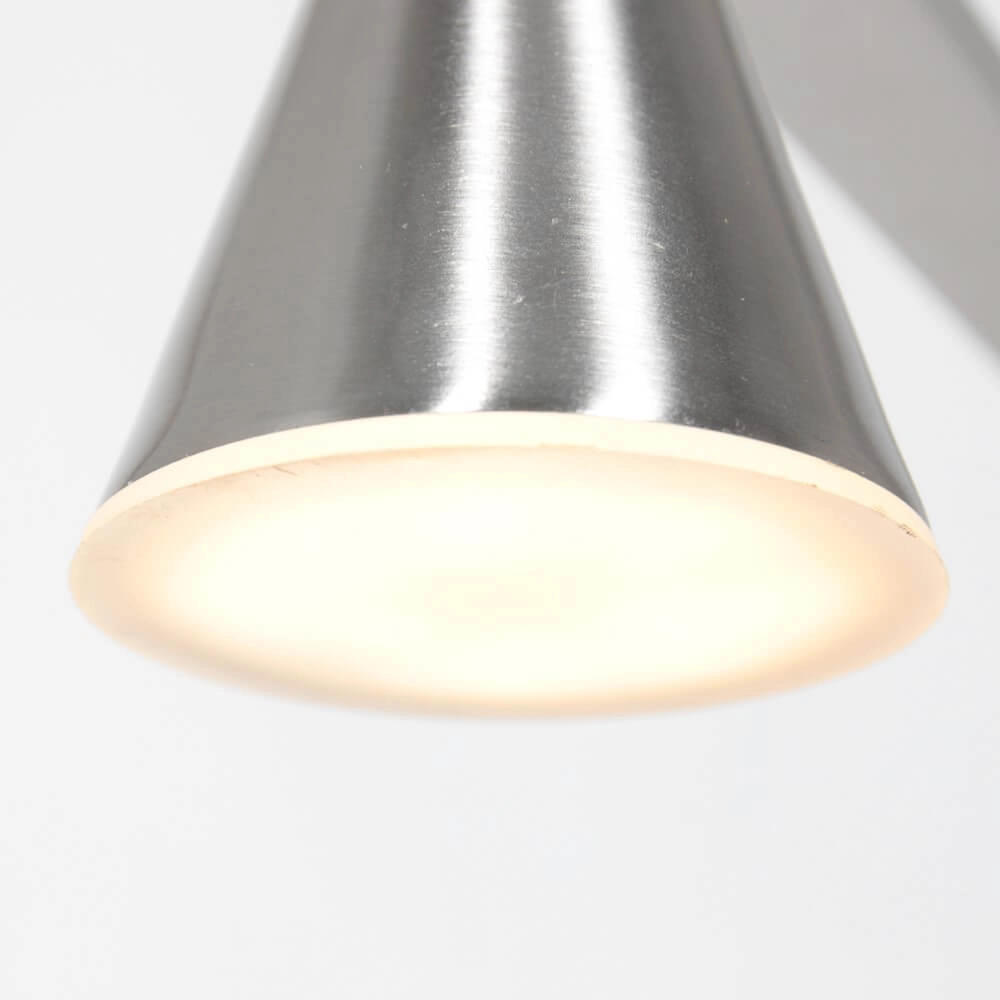 Design pendant lamp Vortex 120cm - Stainless steel Steinhauer 8712746135459