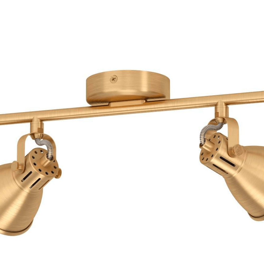 Brass ceiling spot Seras 4x GU10 Eglo 9008606235674