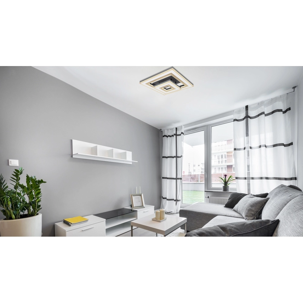 Design ceiling lamp Jack white with black Globo 9007371419630