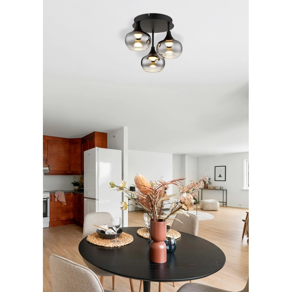 Black ceiling lamp Lui Design Globo 9007371592609
