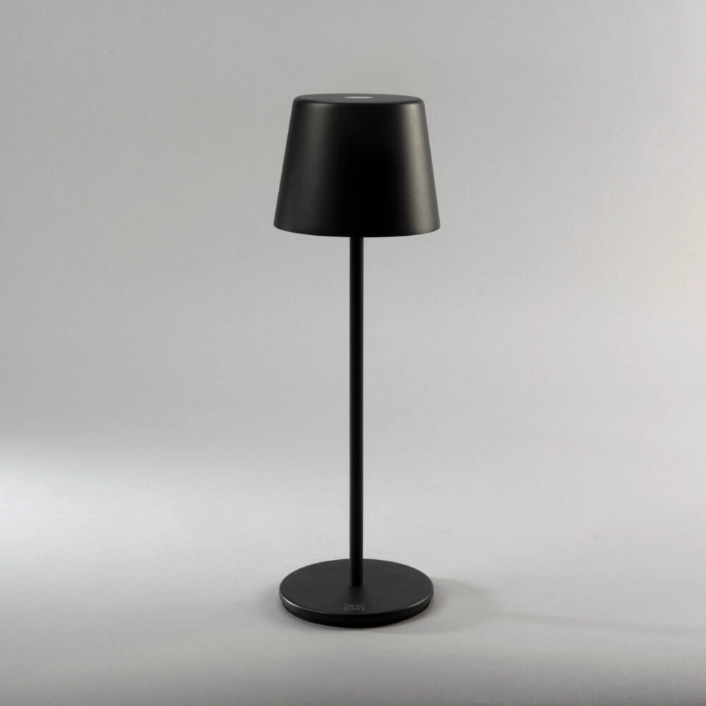 Rechargeable table lamp Vence black