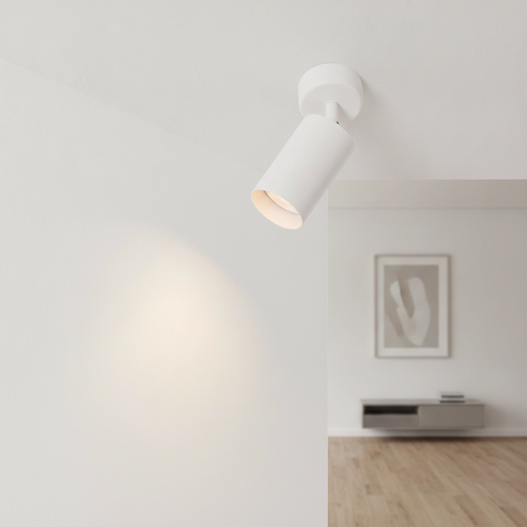 Ceiling spotlight Reig only white