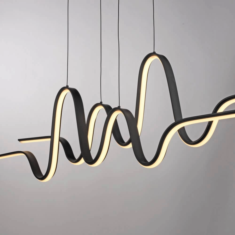 Design pendant lamp Altitude black Paul Neuhaus 4012248385241