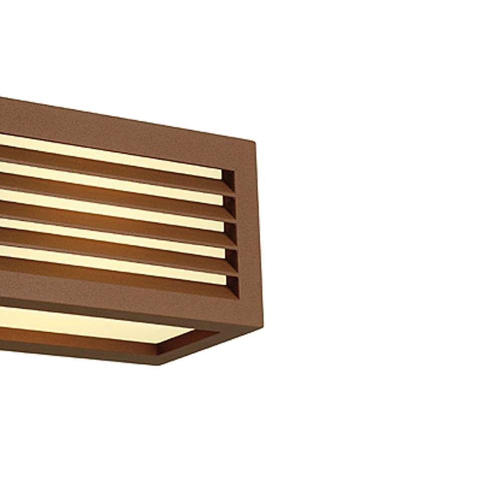 Outdoor lamp Box L E27 Rusty brown SLV 4024163129381