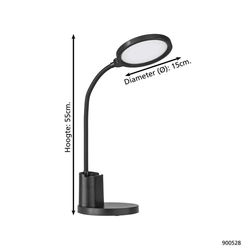 Battery desk lamp Brolini Eglo 9008606242825