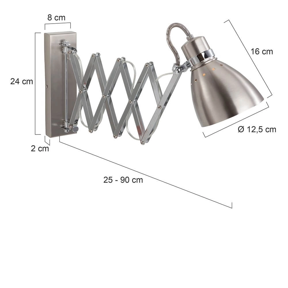 Wall lamp Spring Harmonica Steinhauer 8712746068689