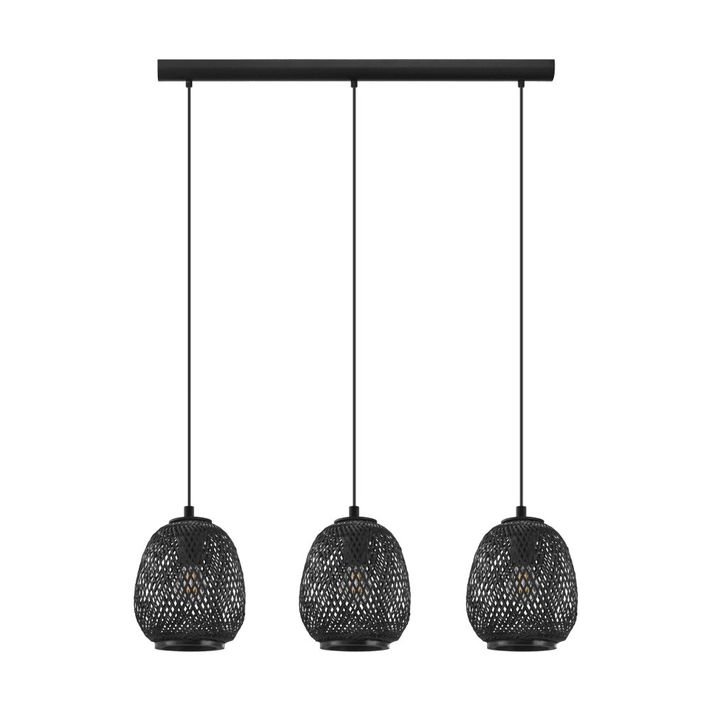 Pendant lamp Dembleby 1 Black