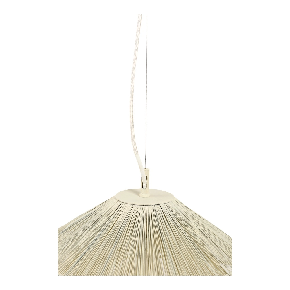 Japandi pendant lamp Alameda white Ø 56cm Light & Living 8717807778781