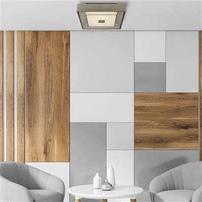 Ceiling light Rhea 34cm metallic gray Searchlight 5053423189604