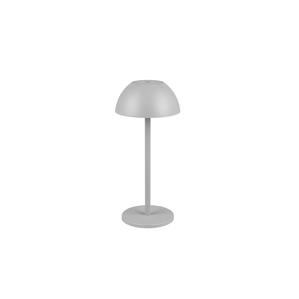 Table lamp Ricardo grey Ø 13.5cm Trio 4017807601824