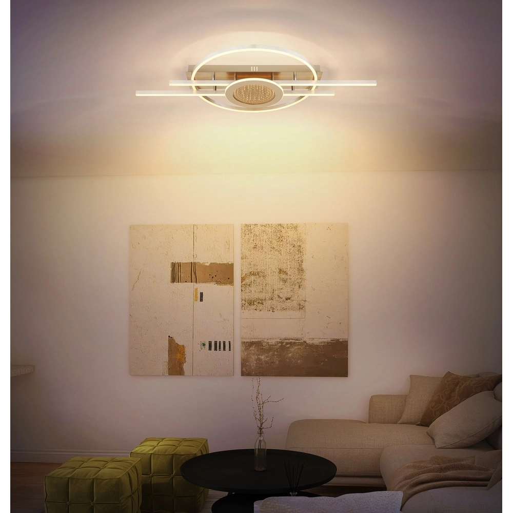 Design ceiling lamp Donte sand brown Globo 9007371592739