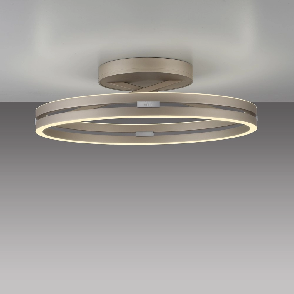 Led ceiling light Pure Loop Ø 60cm - bronce Paul Neuhaus 4012248398340