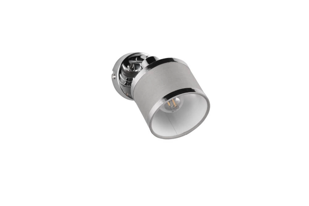 Design surface-mounted spotlight Arosa nickel 1-light Trio 4017807581126