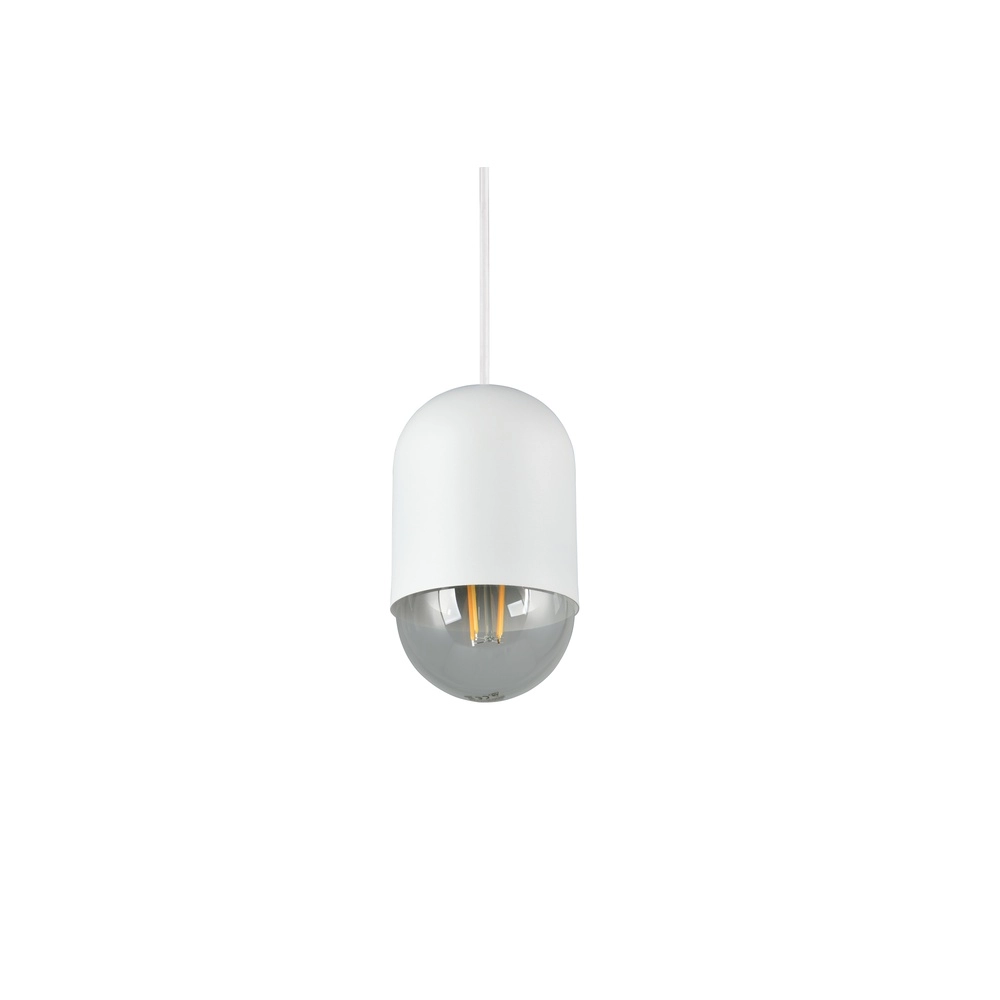 Unique pendant lamp Nara white Ø 10,5cm Trio 4017807661798