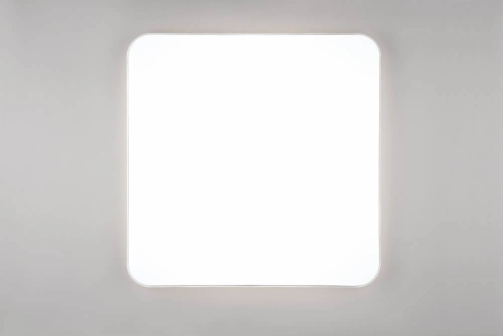 White ceiling lamp Blanca square 4000K Trio 4017807576863