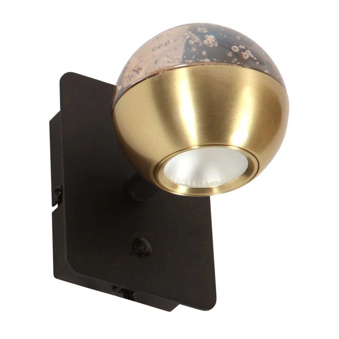Led wall lamp Belluno brass with glass - dimmable Steinhauer 8712746183931