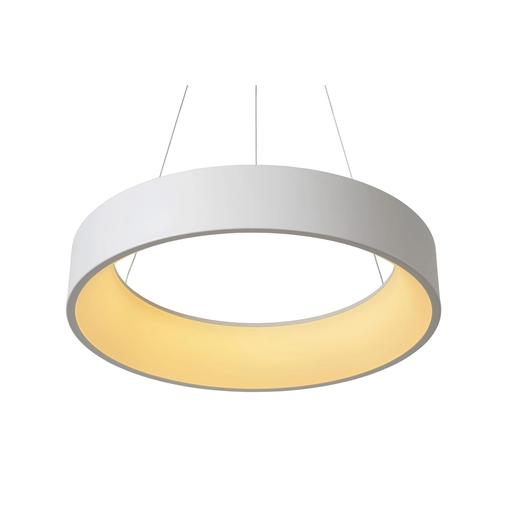 Pendant lamp Talowe Led Ø 60cm white Lucide 5411212460240